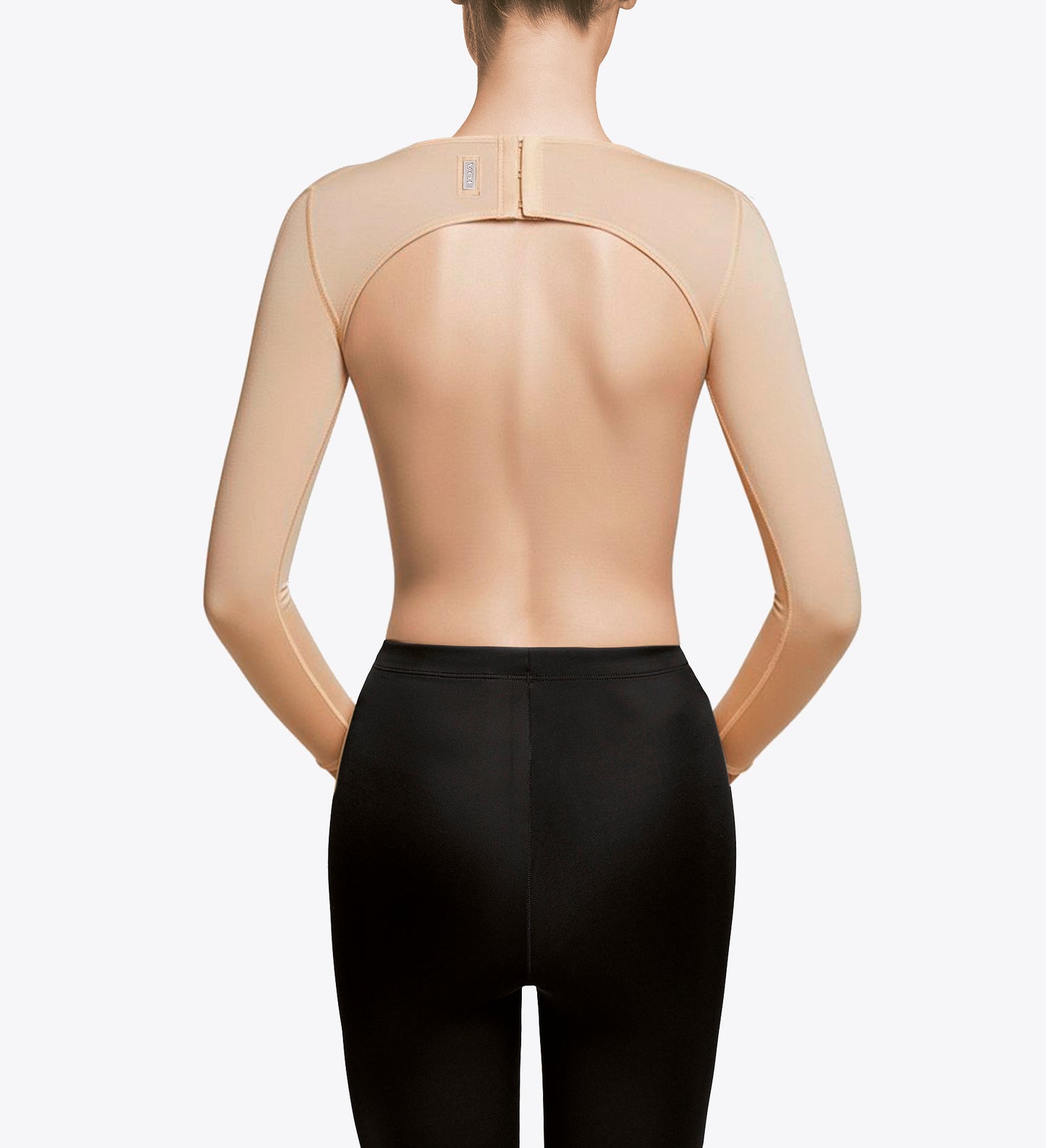 Liposuction sleeves with zipper