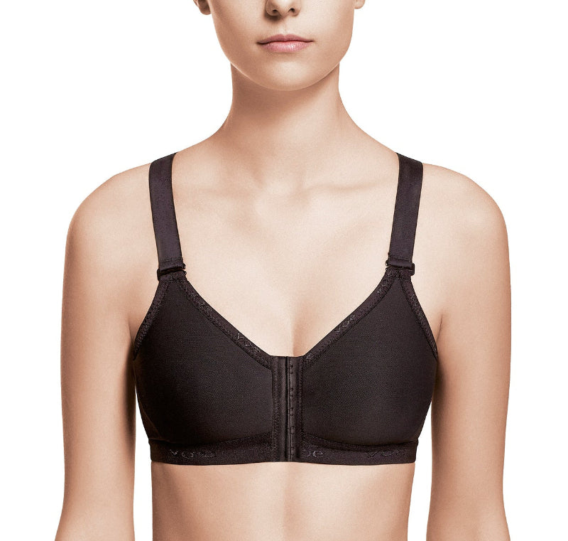 Sport bra with front hooks