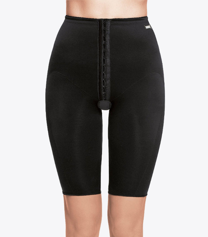 Over-the-knee girdle with reinforcements