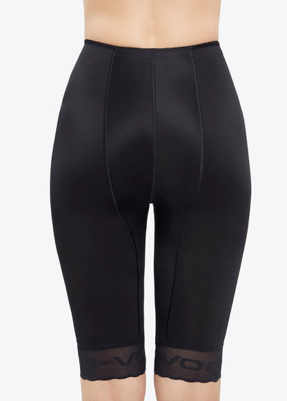 Over-the-knee girdle with reinforcements