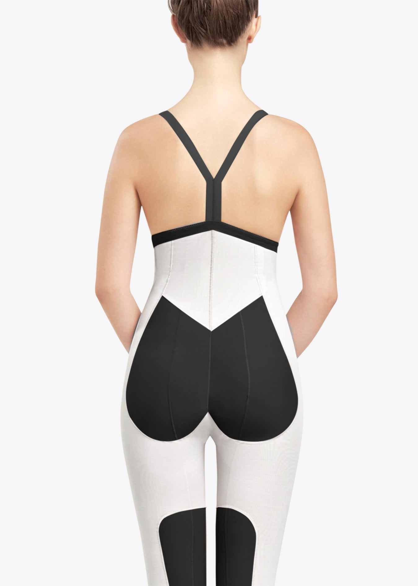 Abdominal Support Girdle Above the Knee with Reinforcements