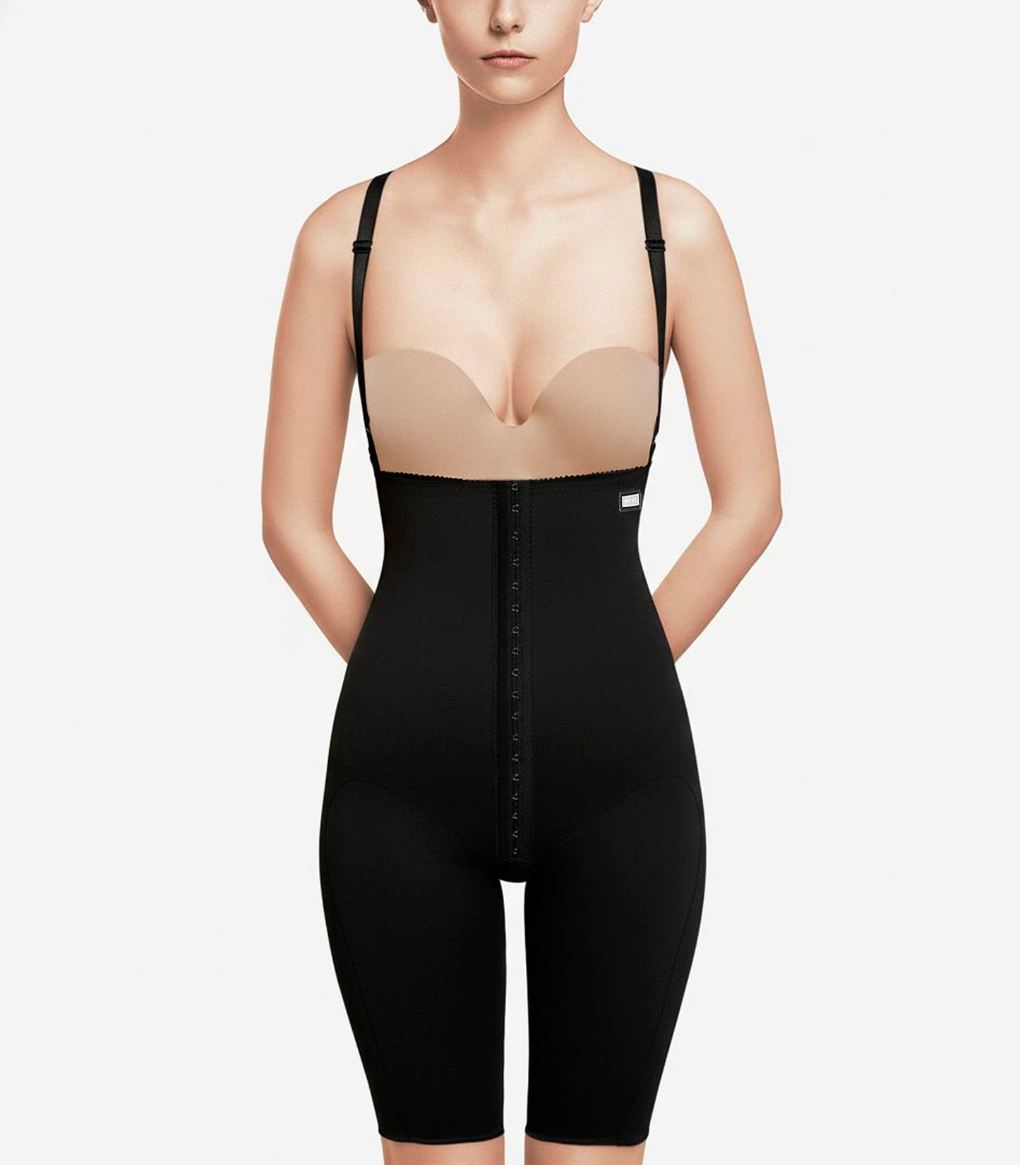 Ceinture abdominale au-dessus du genou avec renforts