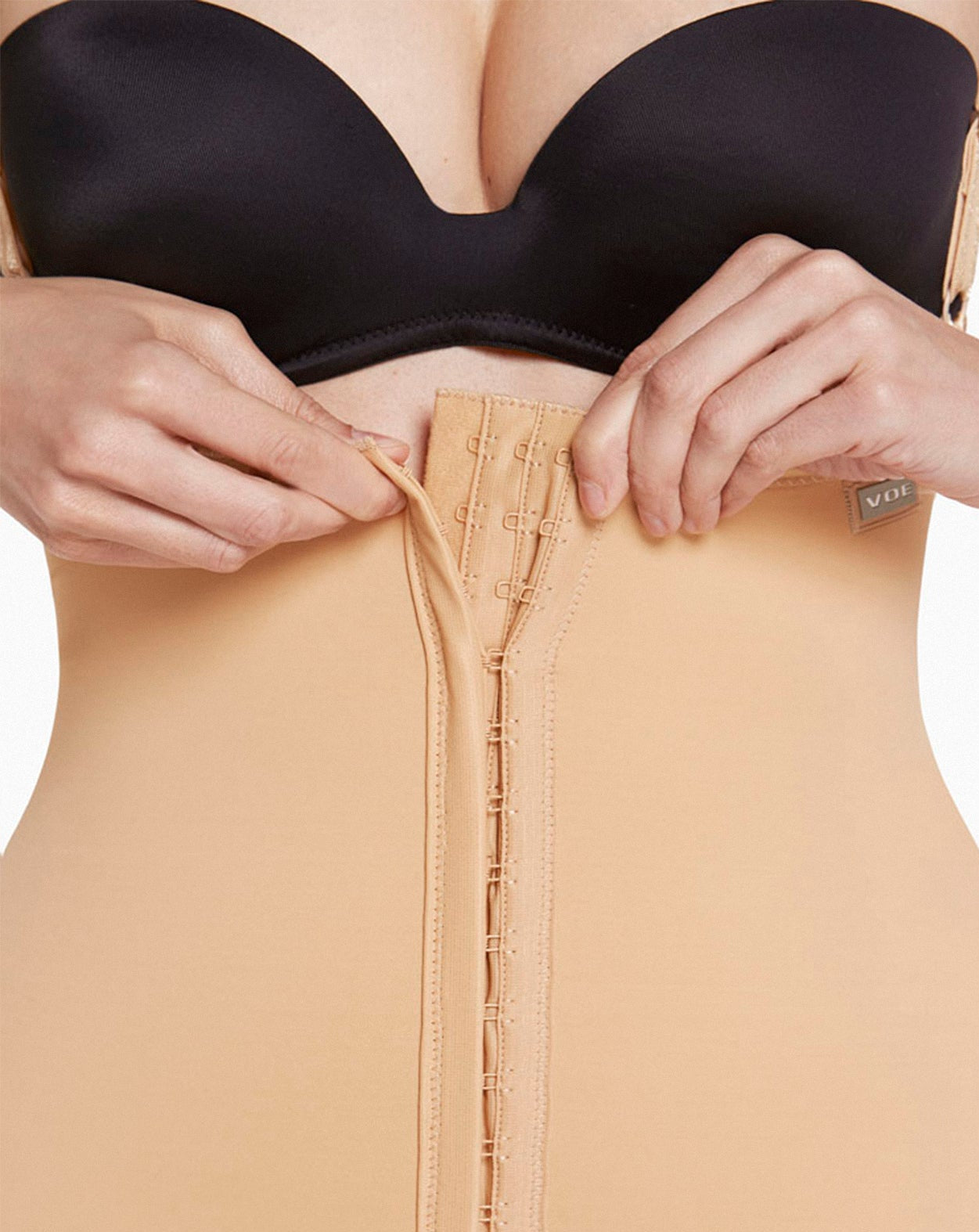 Faja transferencia de grasa encima de rodillas