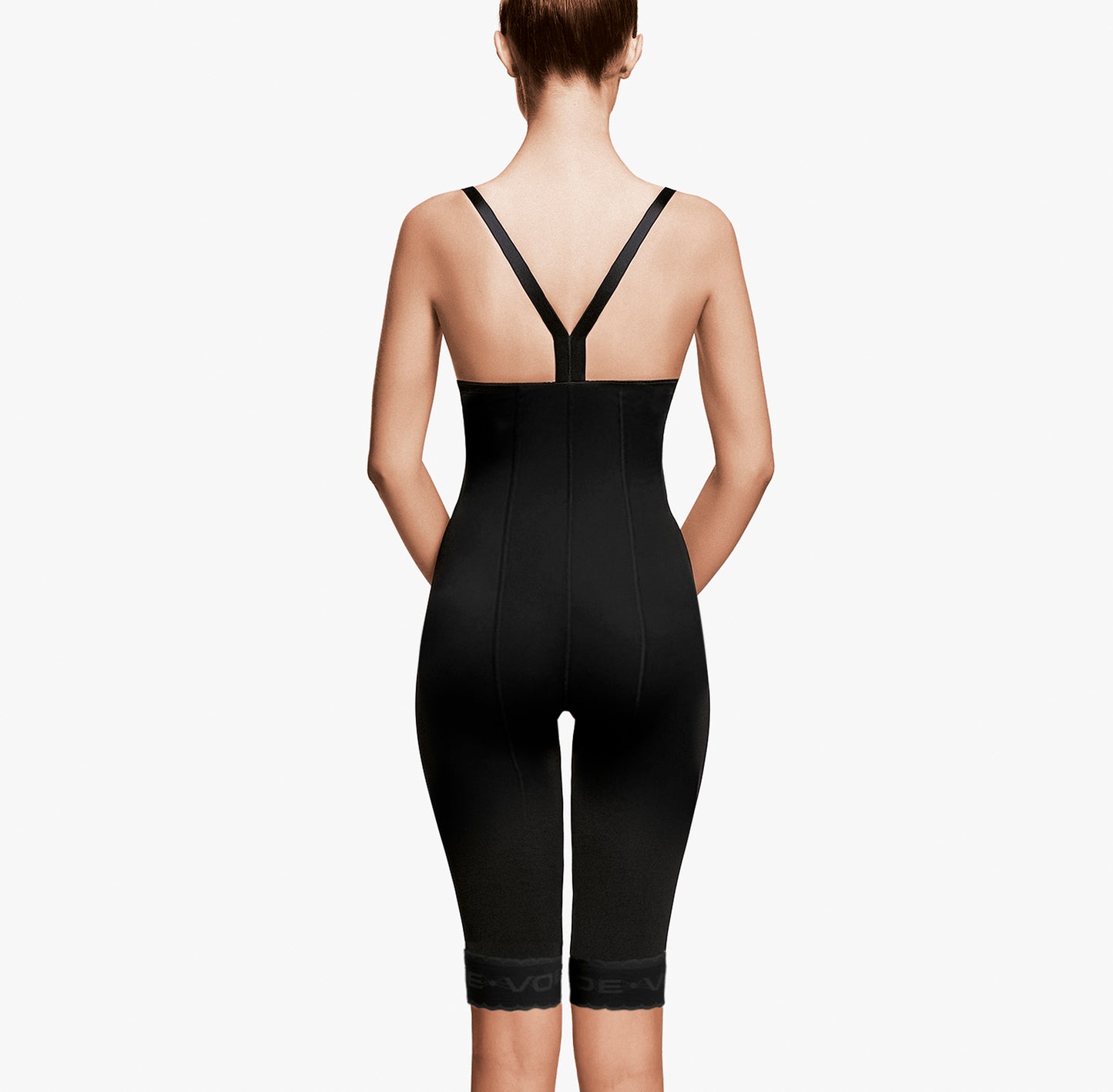 Abdominal belt above the knees