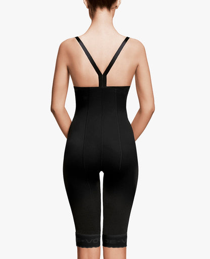 Abdominal girdle above the knee with zippers