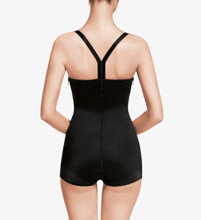 Abdominal girdle with zippers