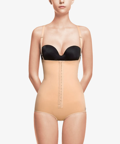 Faja Abdominal beige con Tirantes VOE
