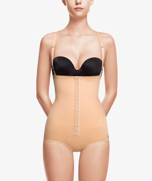Faja Abdominal beige con Tirantes VOE
