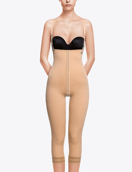 Abdominal belt below the knees