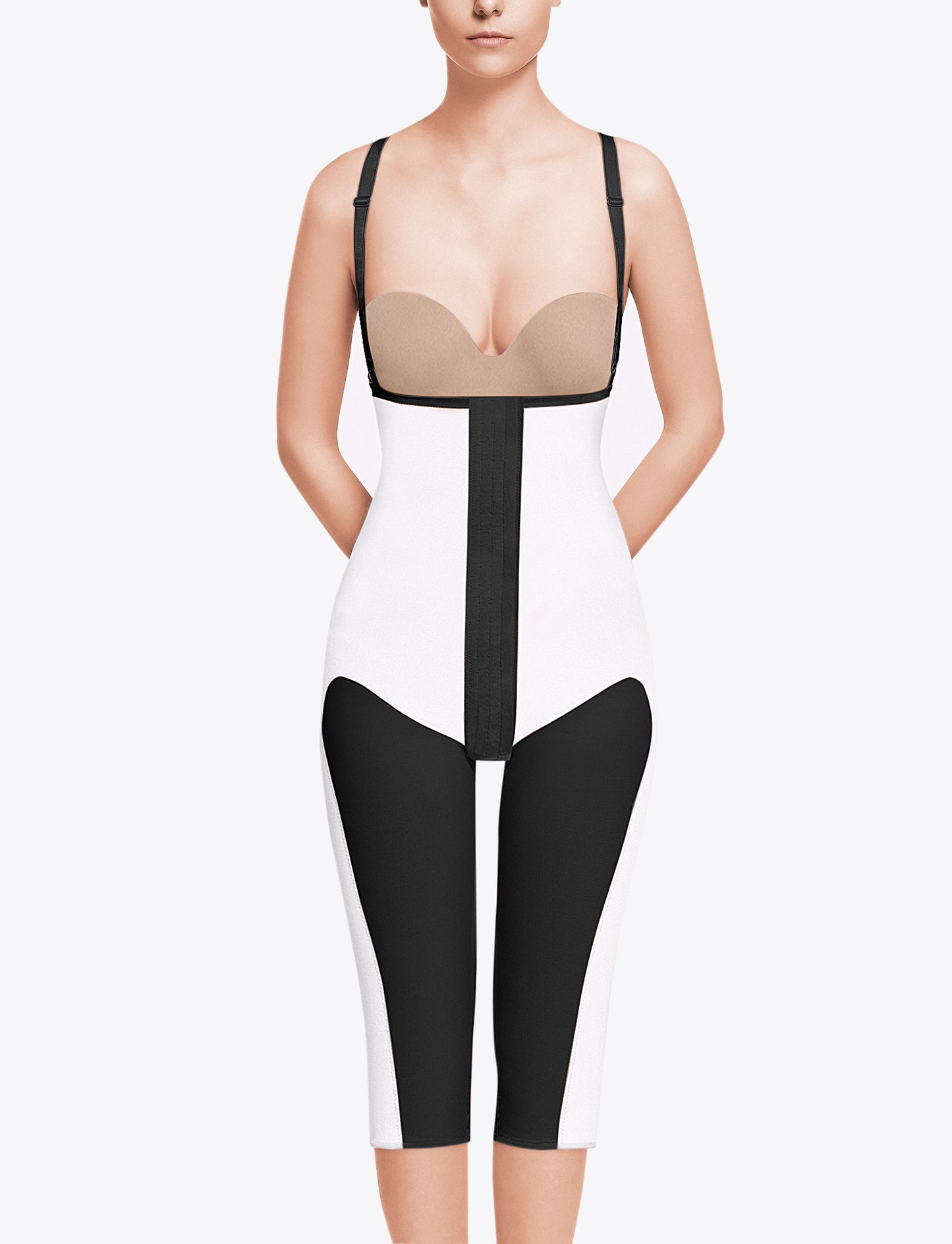 Ceinture de soutien abdominale sous le genou avec renforts