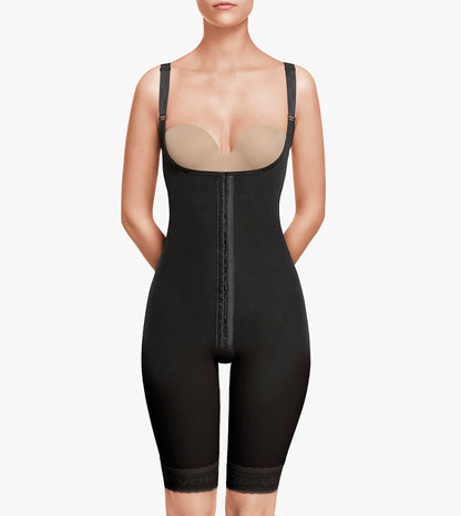 Faja transferencia de grasa con Espalda encima rodilla