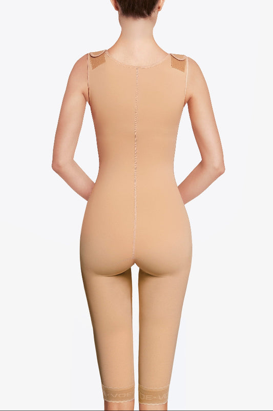 Abdominal belt, back above knee