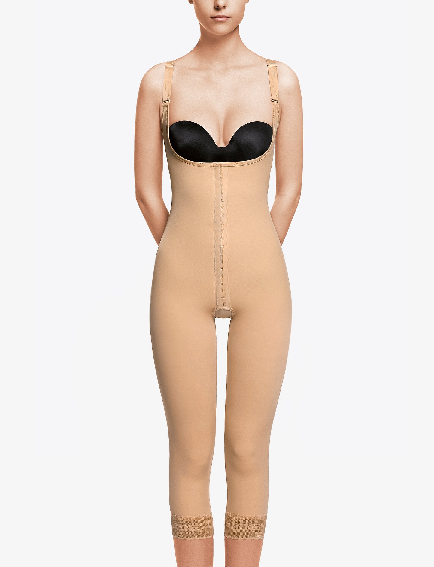 Faja transferencia de grasa con Espalda debajo rodillas