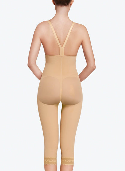 Faja transferencia de grasa debajo rodillas