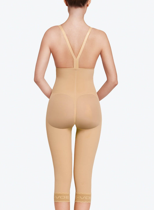 Faja transferencia de grasa debajo rodillas