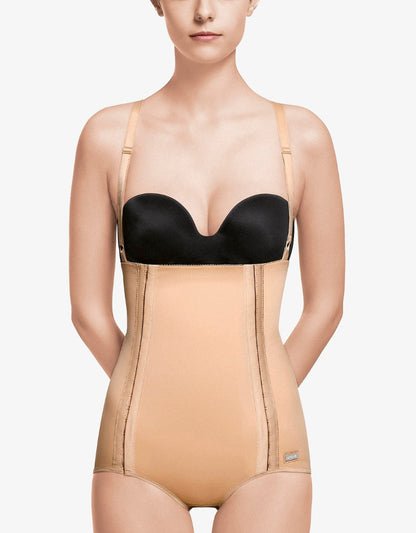 Abdominal girdle with side hooks