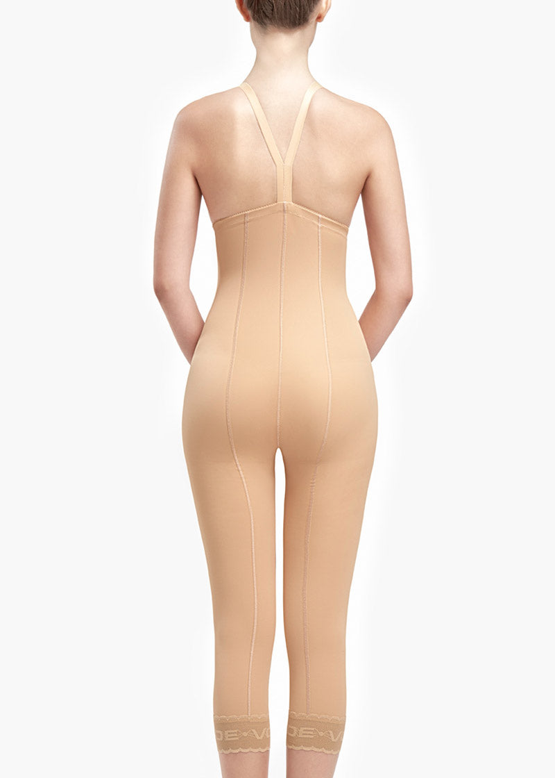 Abdominal belt below the knees