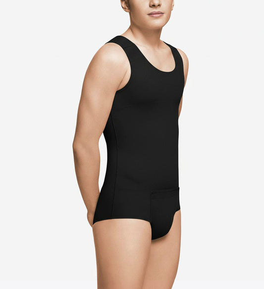 Men's bodysuit with velcro closure