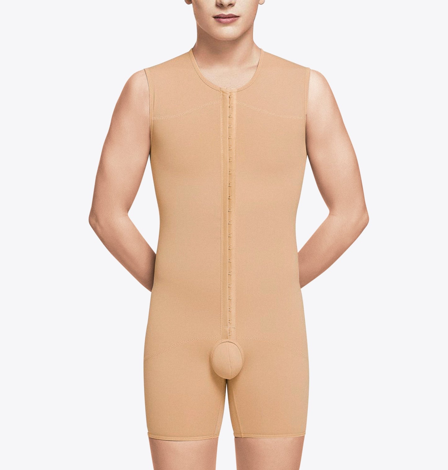 Men's knee-length bodysuit