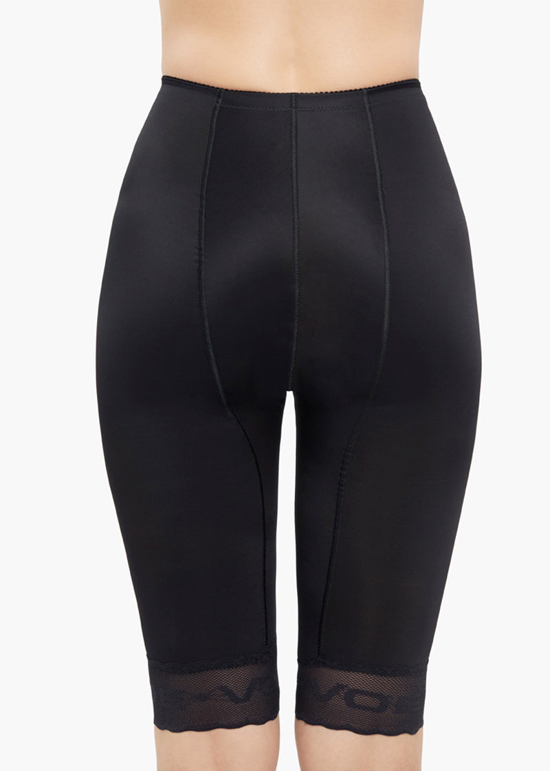 Over-the-knee girdle with zippers