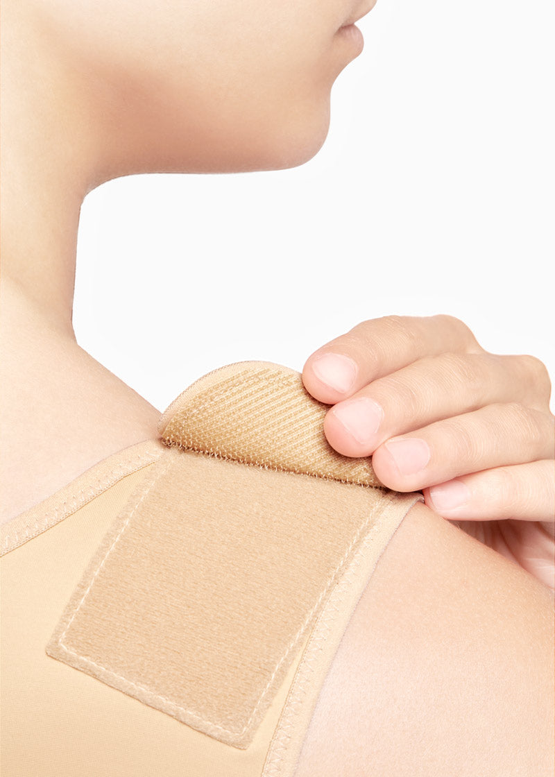 Abdominal girdle with back